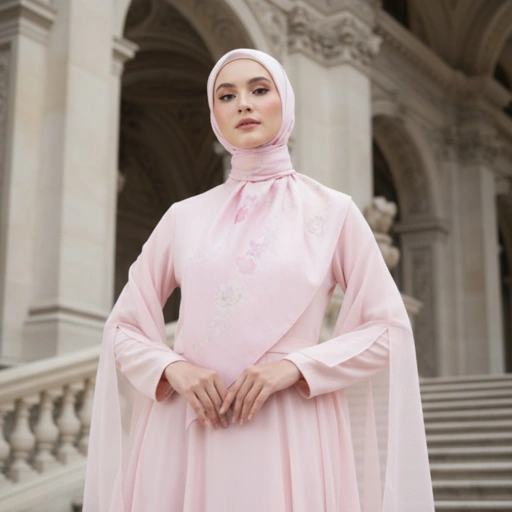 Image of Shafira - Niomy Printed Scarf - Hijab Segi Empat Motif - Voal - Hard Box Packaging