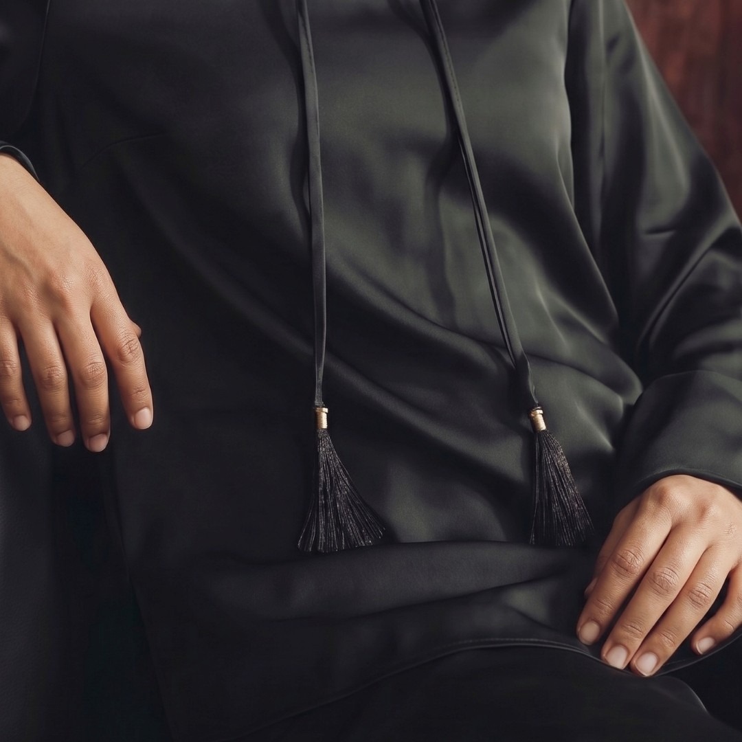 SHAFIRA | ALS BLOUSE - THE TASSEL SATIN BLOUSE | BLOUSE ATASAN WANITA