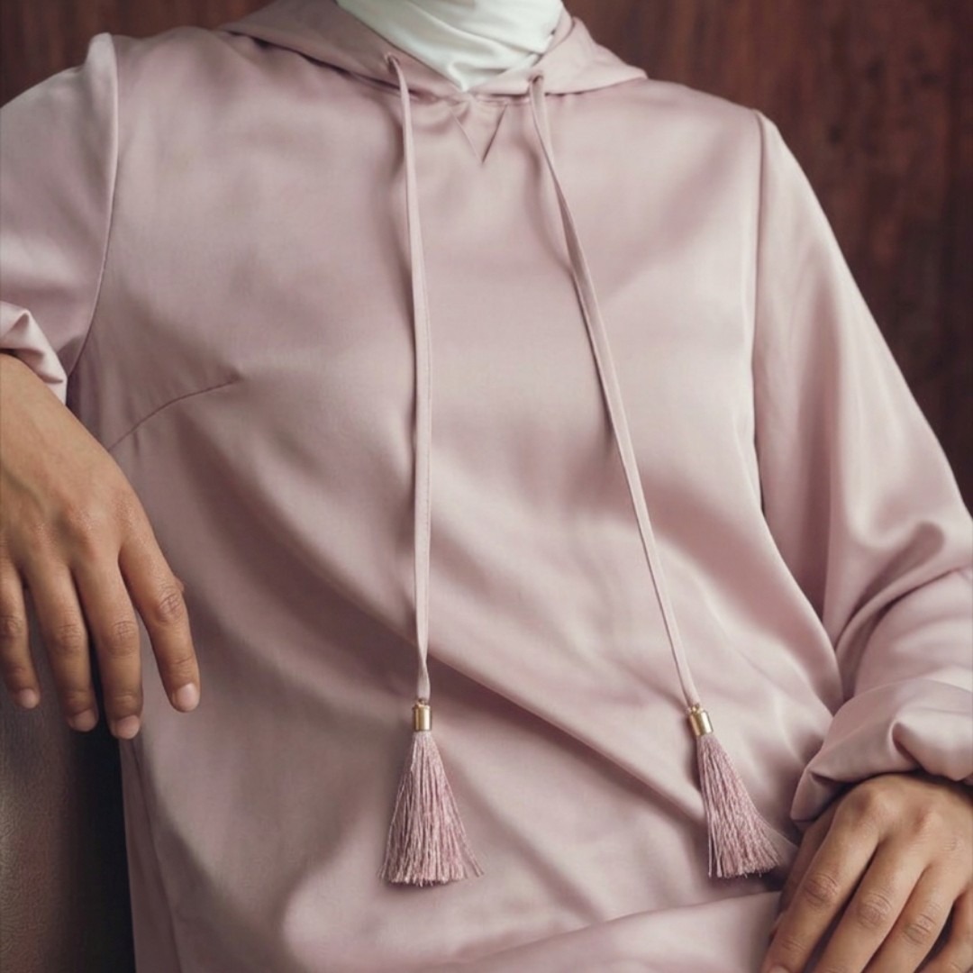 SHAFIRA | ALS BLOUSE - THE TASSEL SATIN BLOUSE | BLOUSE ATASAN WANITA