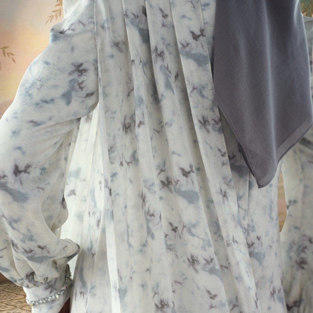 Shafira Arshera Dress | Dress Wanita | Bahan Printed Silk