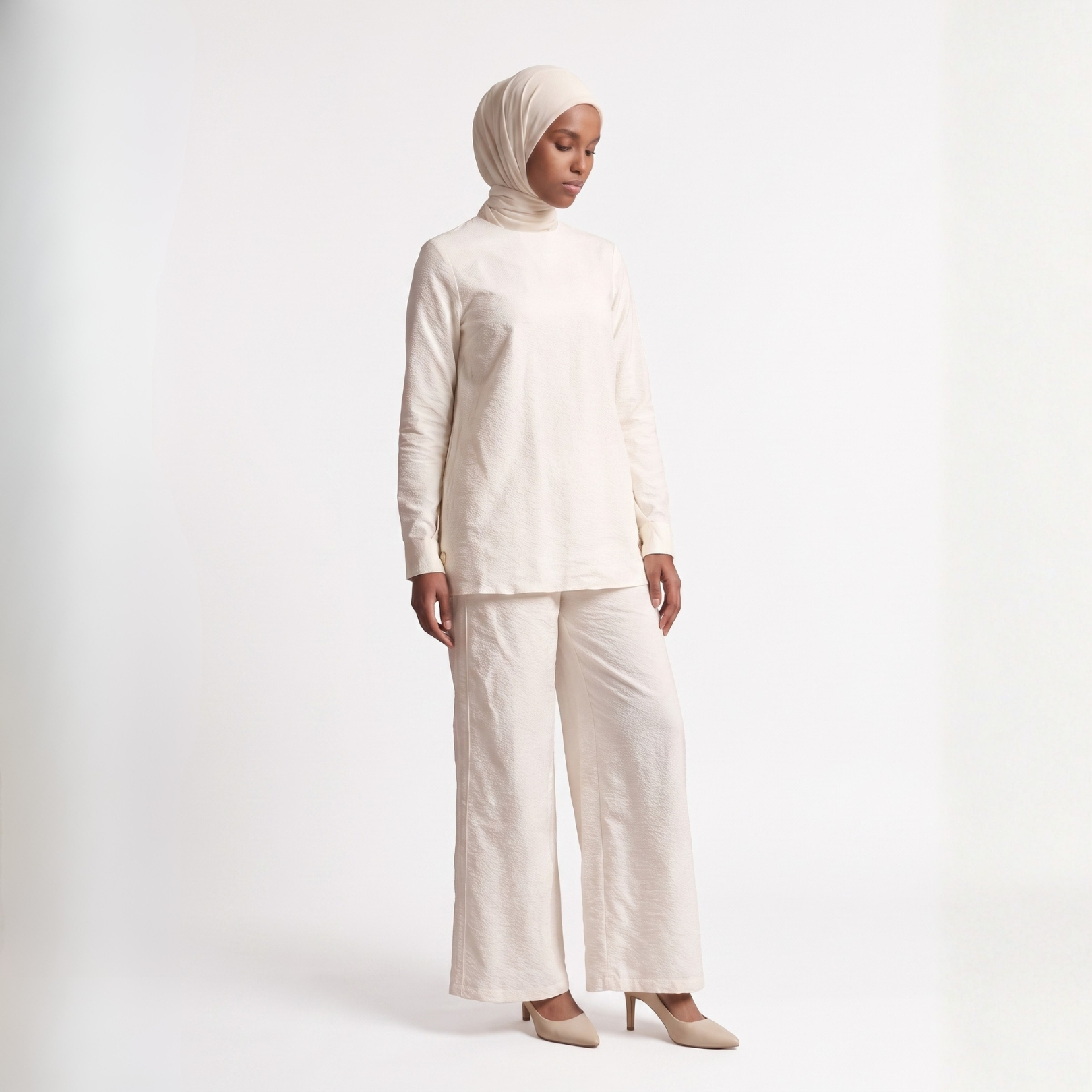 Shafira Avaia Blouse | Ripple Cotton Blouse | Bahan Cotton Premium