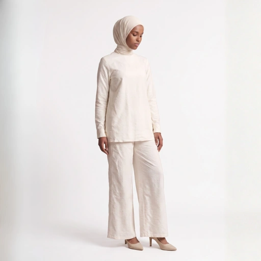 Shafira Avaia Blouse | Ripple Cotton Blouse | Bahan Cotton Premium