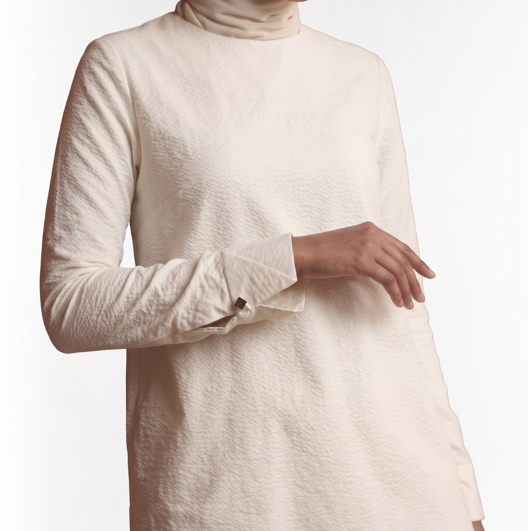 Shafira Avaia Blouse | Ripple Cotton Blouse | Bahan Cotton Premium