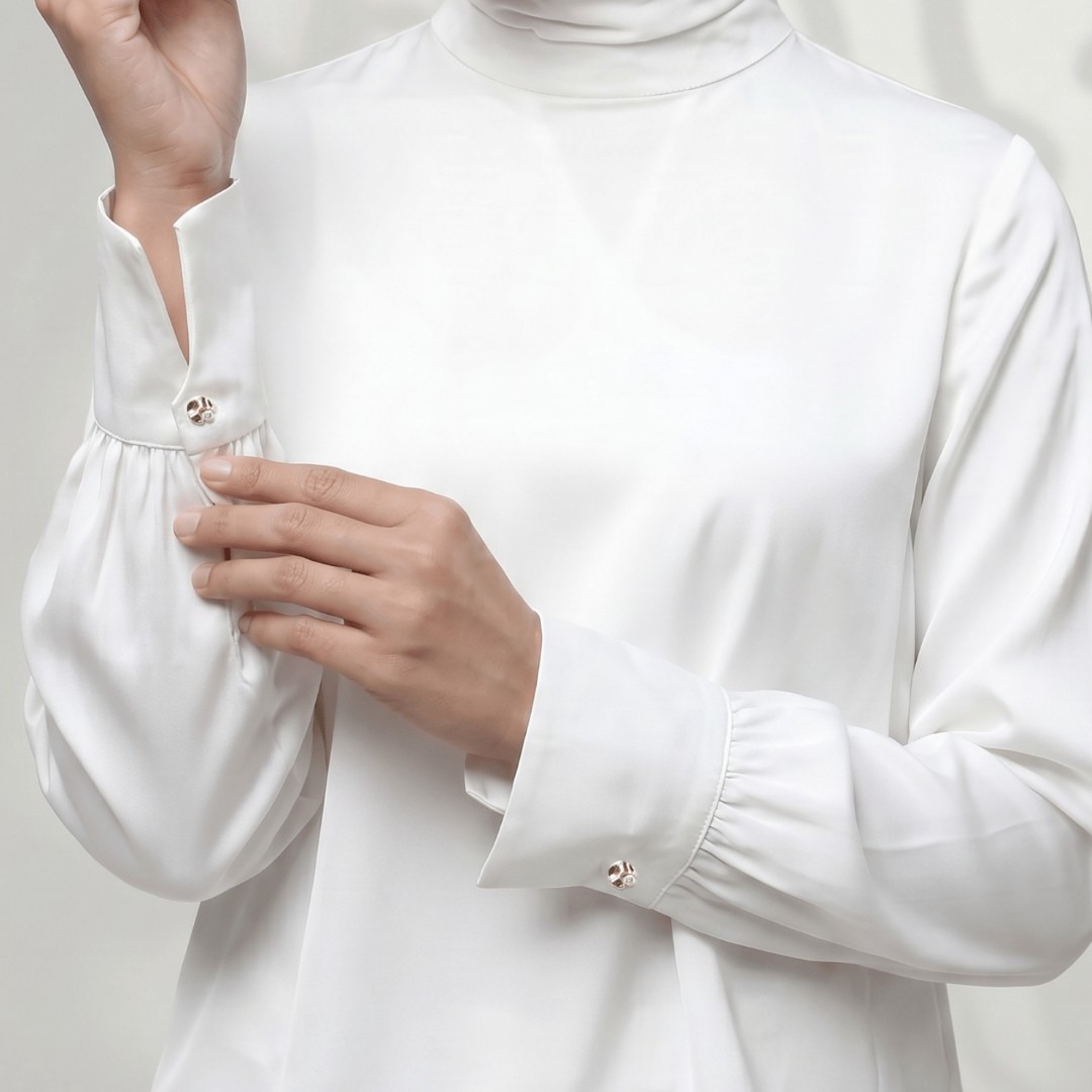 Shafira Cilza Blouse - Satin Blouse | Blouse Wanita Premium