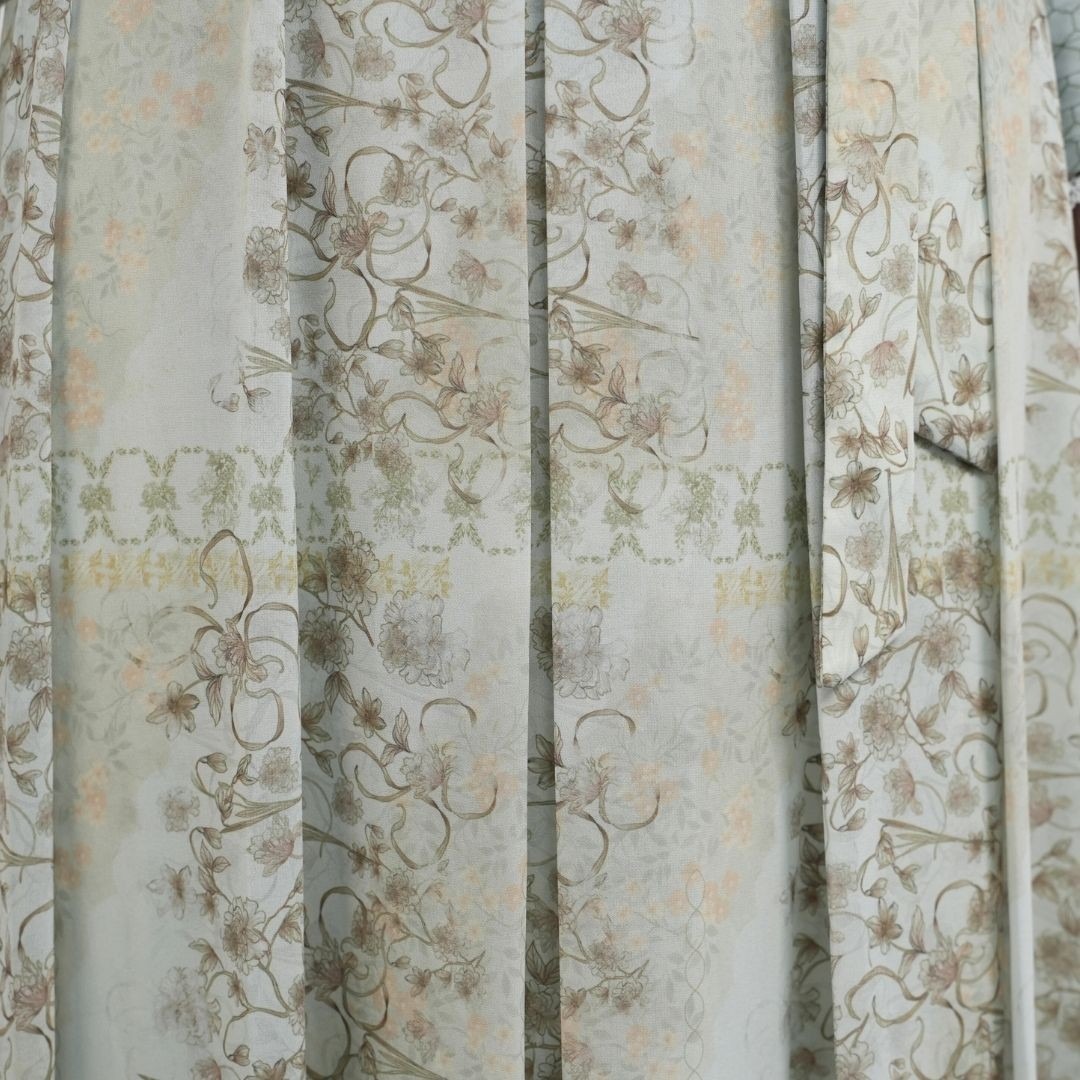 Shafira Carletta Dress | Dress Wanita | Bahan Chiffon & Sateen Print
