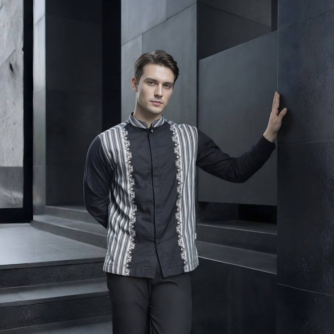 Shafira | Caspian Menswear | Koko Tangan Panjang Pria Premium