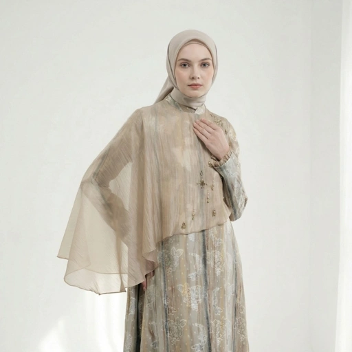 Image of Shafira | Evelisse Dress | Dress Wanita | Bahan Chiffon Burn Out & Silk