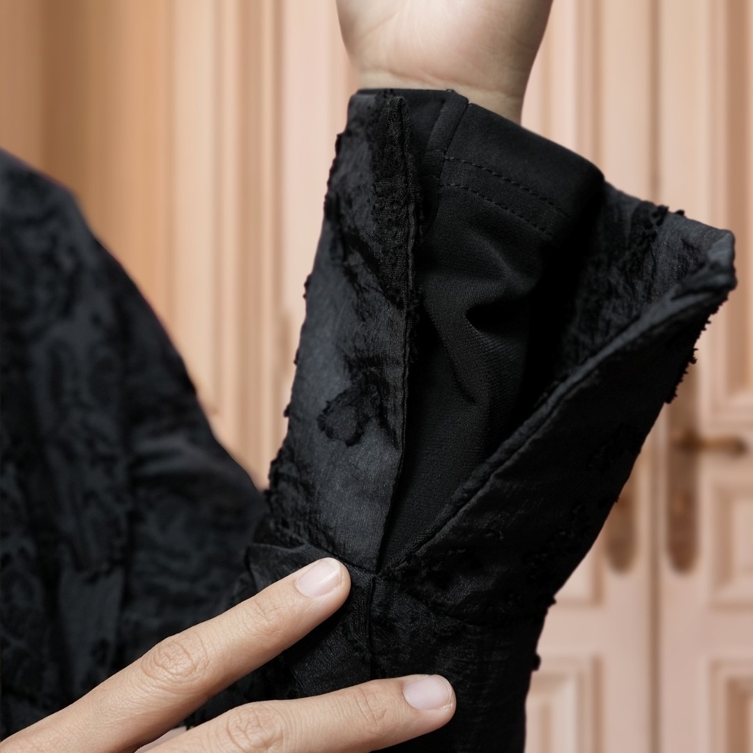 Shafira Harra Dress - Crush Burn Out Kaftan Dress | Dress Wanita Premium