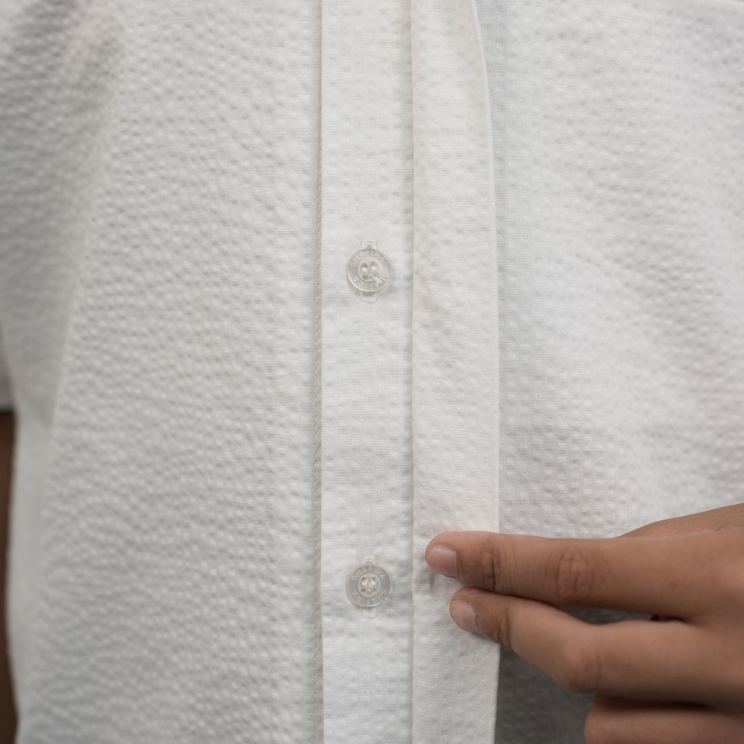 Shafira | Syafran Menswear Boys | Koko Tangan Pendek Anak Laki-Laki | Bahan Cotton Crinkle