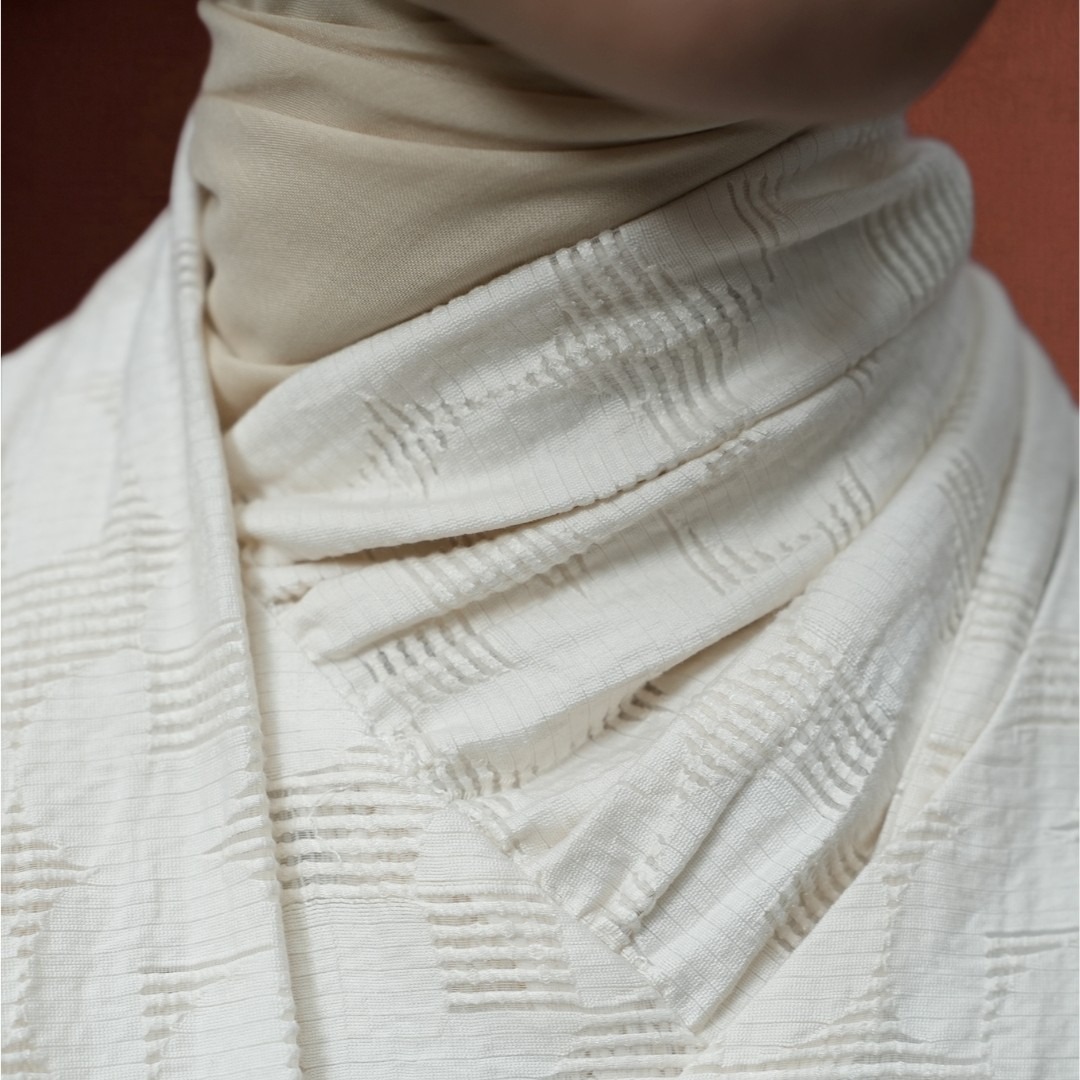 SHAFIRA | YAMNA BLOUSE - COTTON JACQUARD SHAWL BLOUSE | BLOUSE ATASAN WANITA