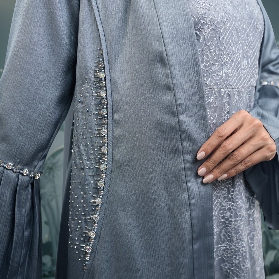 Shafira Zella Dress | Dress Wanita  | Bahan Sparkle Crush