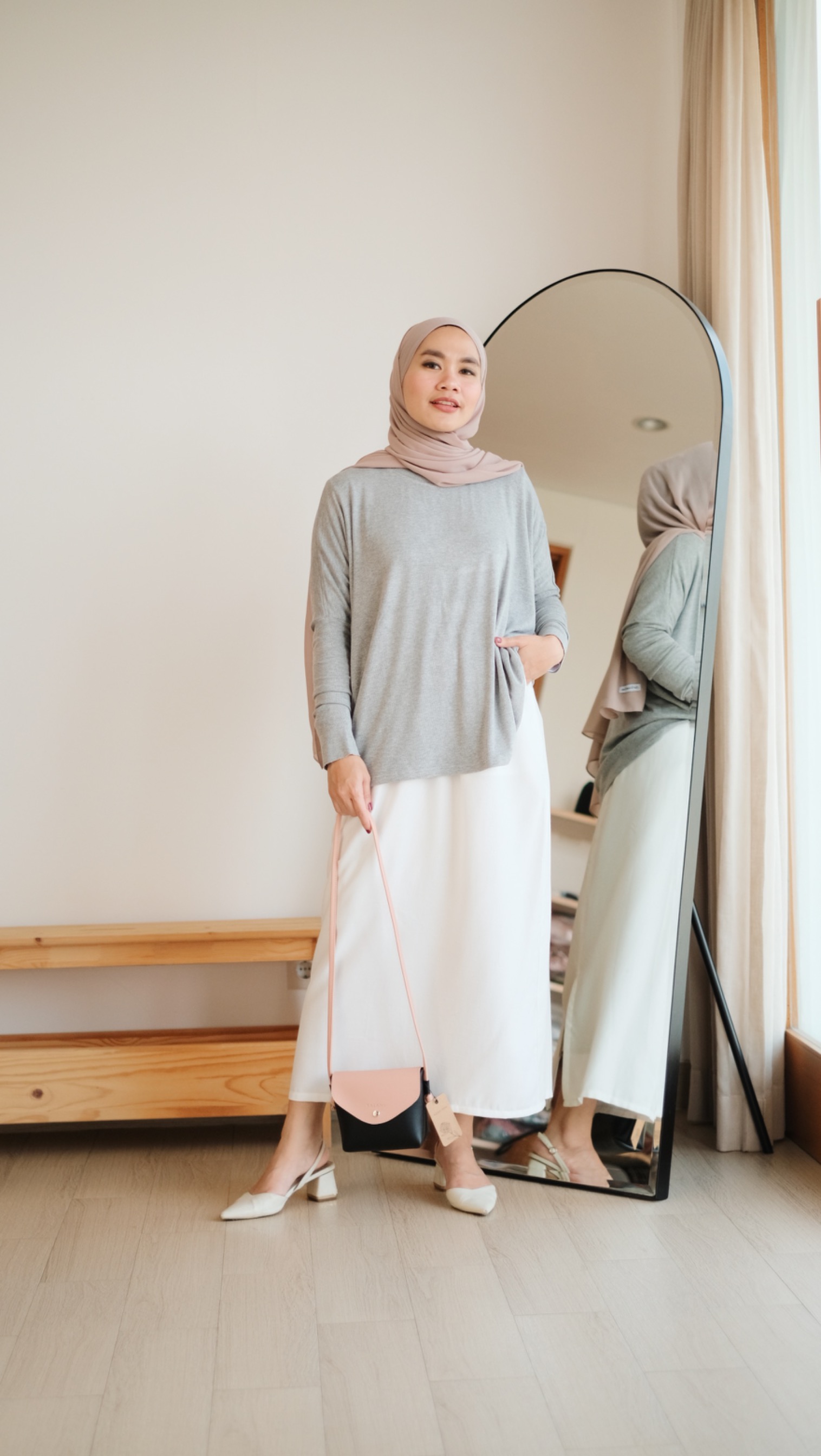 BRIANA SKIRT BROKEN WHITE
