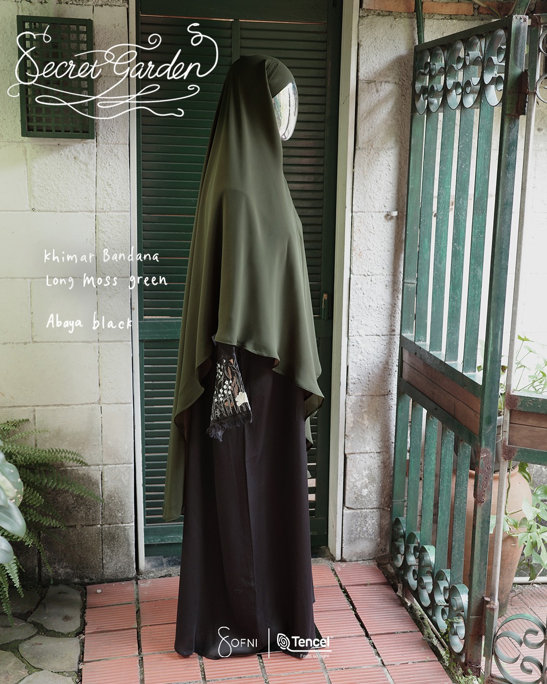 B GRADE Khimar Bandana (Launch w/ Secret Garden)