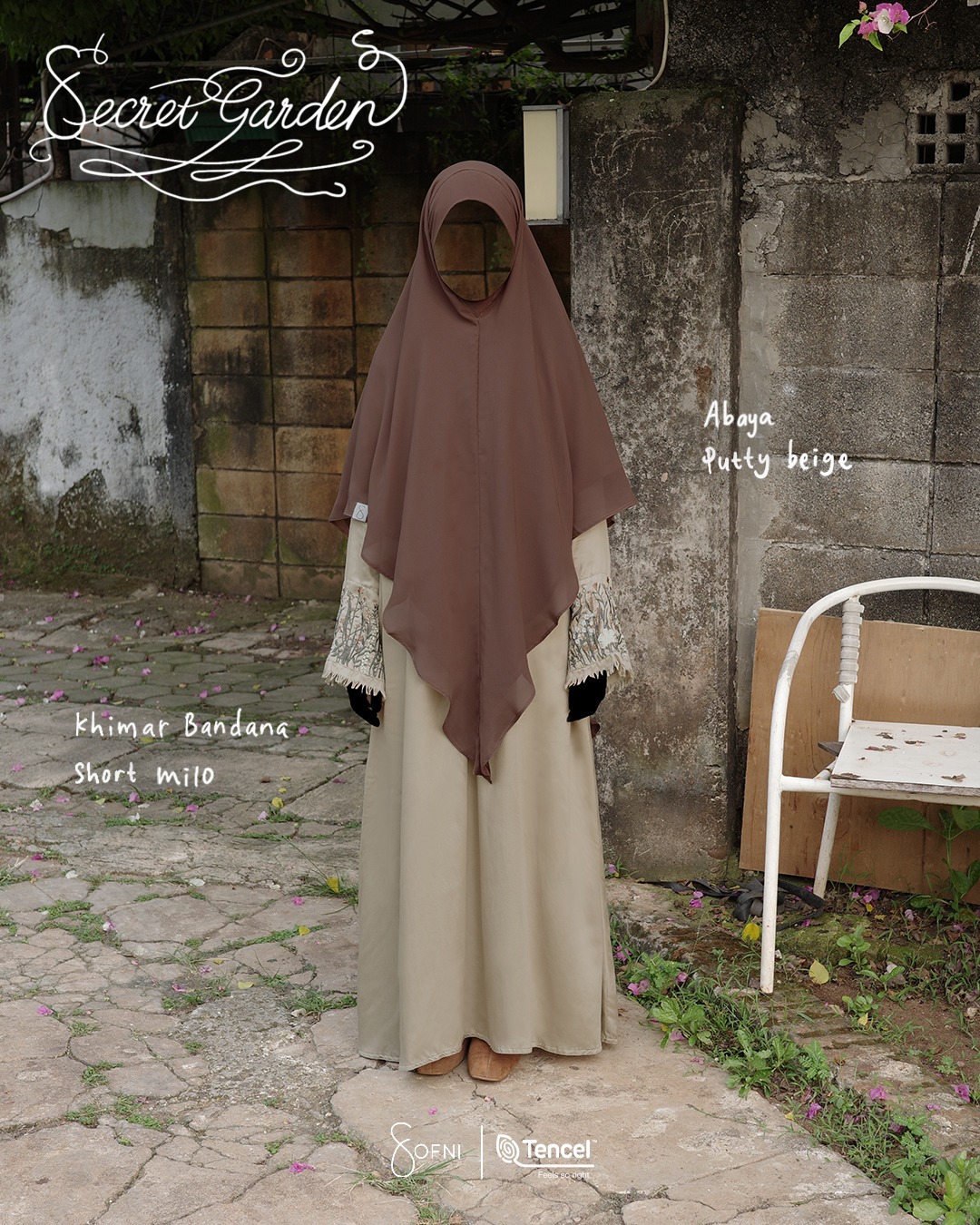 B GRADE Khimar Bandana (Launch w/ Secret Garden)