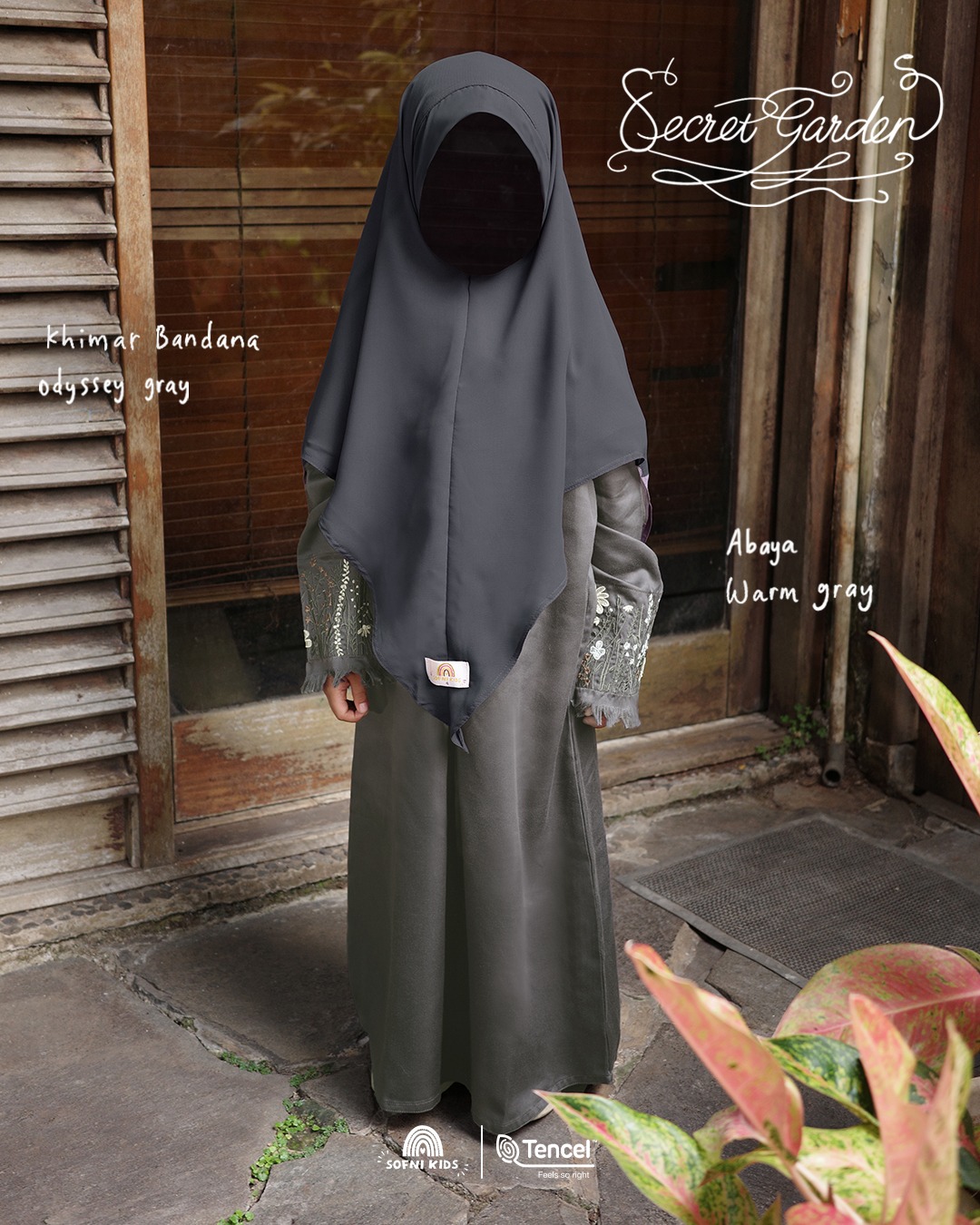 Little Khimar Bandana (Launch w/ Secret Garden)