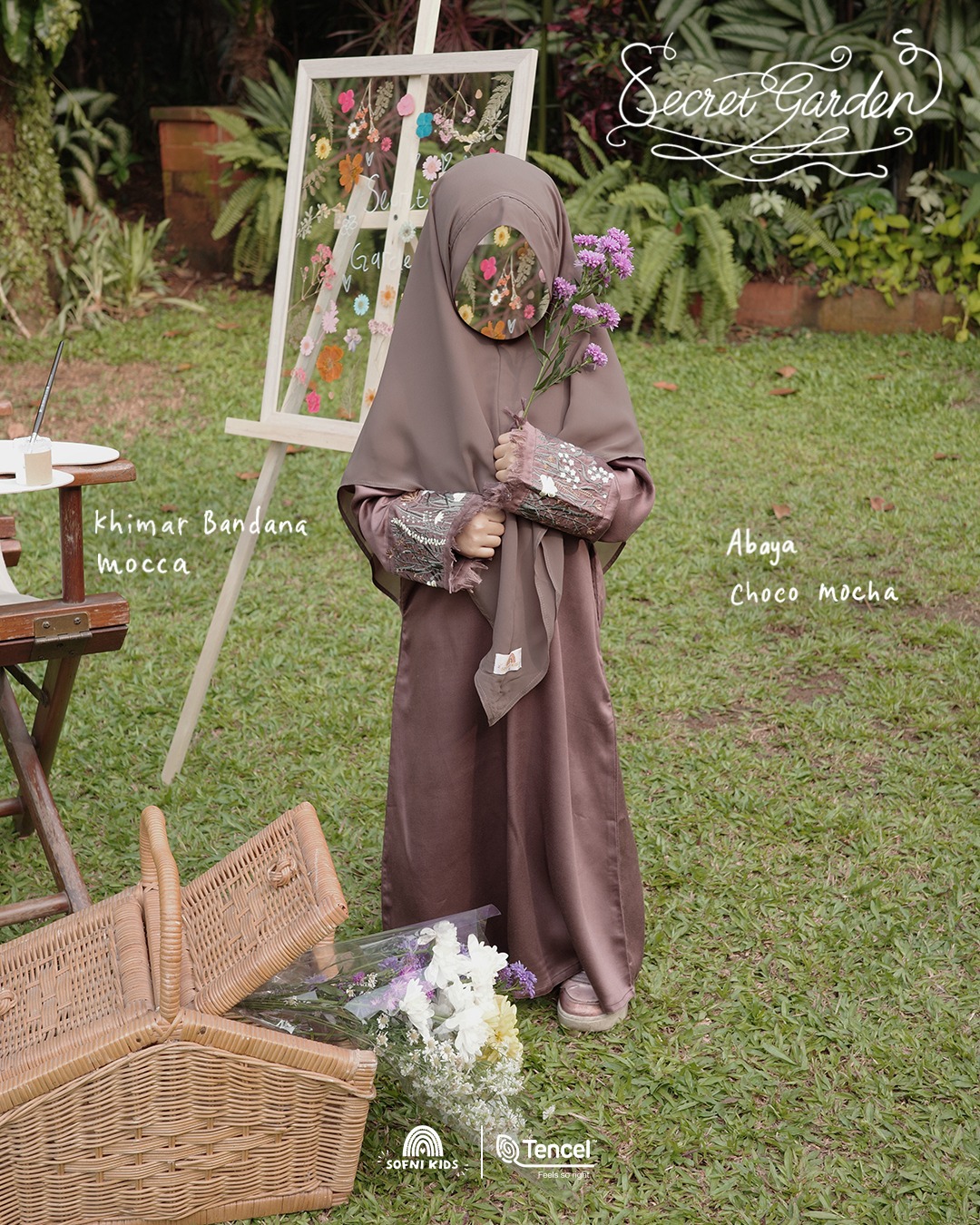 Little Khimar Bandana (Launch w/ Secret Garden)