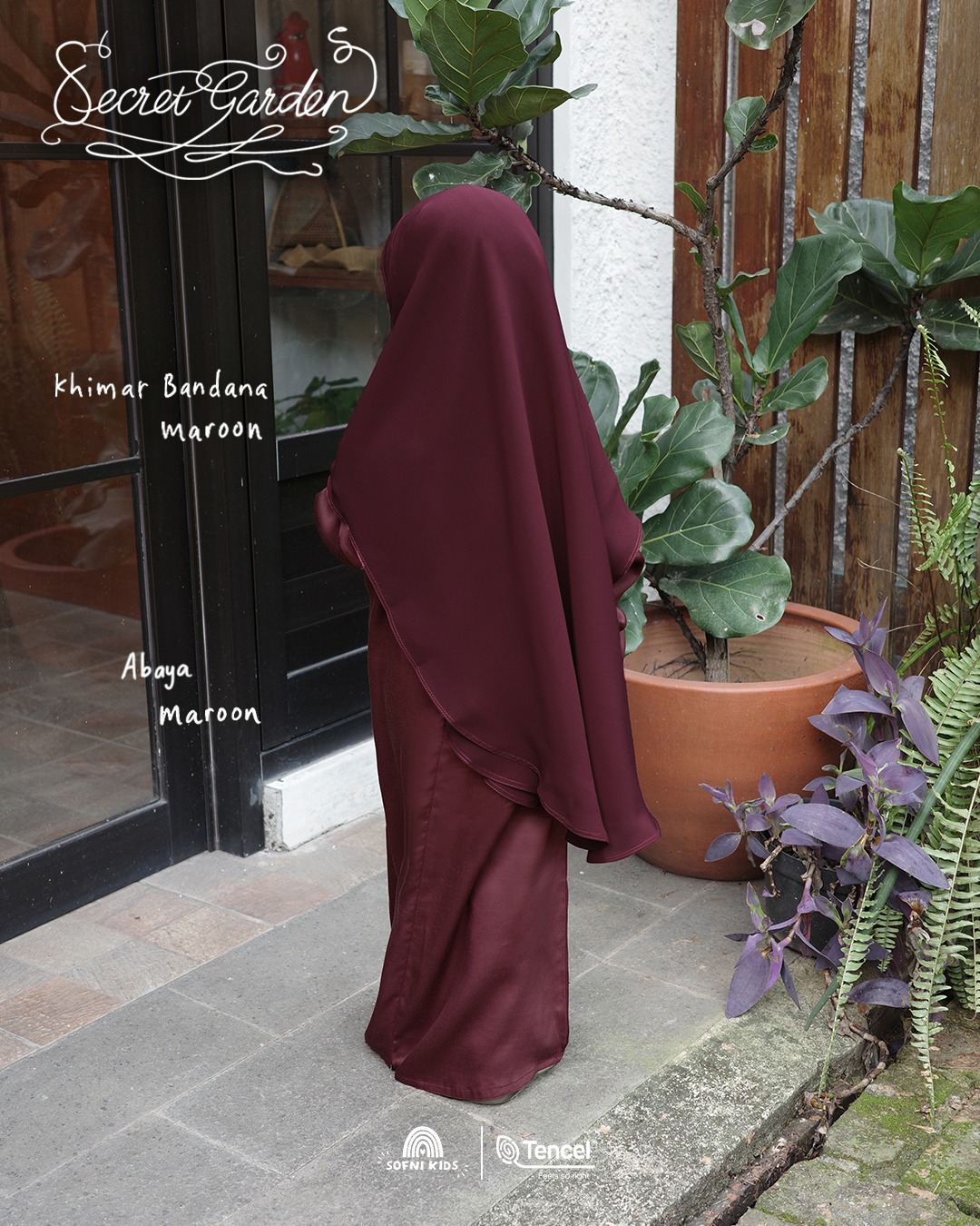 Little Khimar Bandana (Launch w/ Secret Garden)