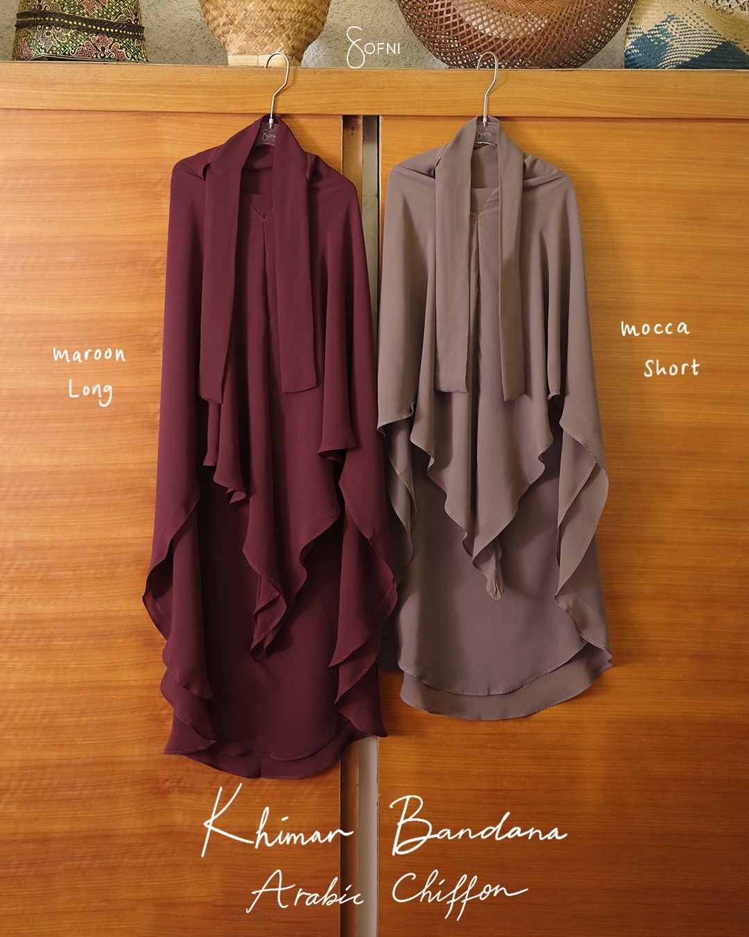 B GRADE Khimar Bandana (Launch w/ Secret Garden)