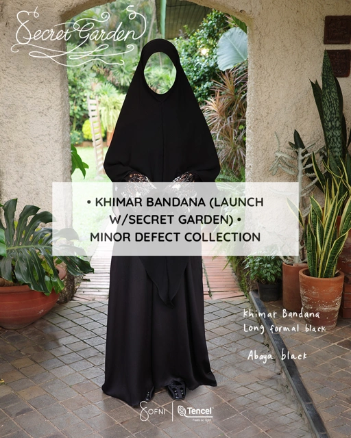 B GRADE Khimar Bandana (Launch w/ Secret Garden)
