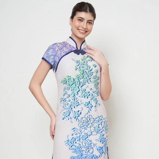Image of ALLEIRA BATIK HANNA DRESS SILK 04632/MH