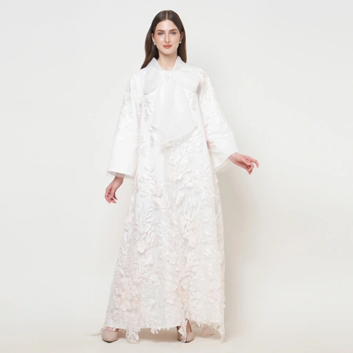 Image of ALLEIRA BATIK RAYA DRESS WHITE