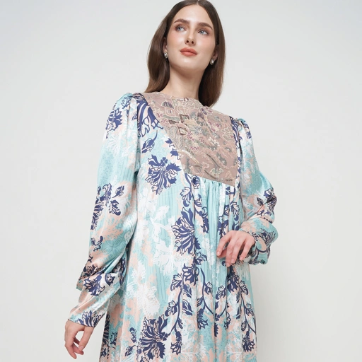 Image of ALLEIRA BATIK RAYA DRESS SILK