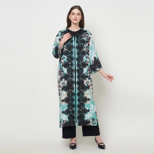 Image of ALLEIRA BATIK RAYA DRESS BLUE