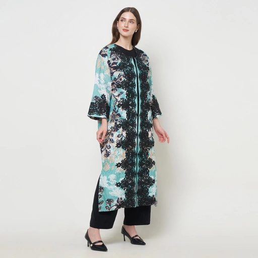 Image of ALLEIRA BATIK RAYA DRESS BLUE