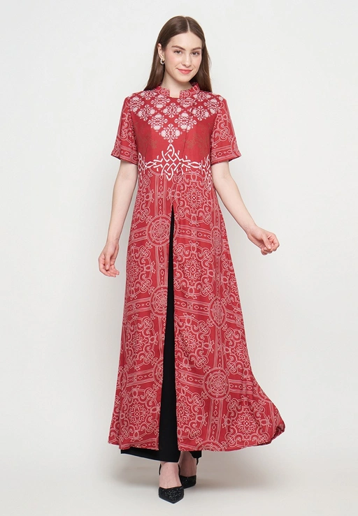 Image of ALLEIRA BATIK LARAS DRESS SILK 