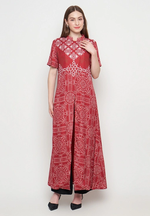 Image of ALLEIRA BATIK LARAS DRESS SILK 