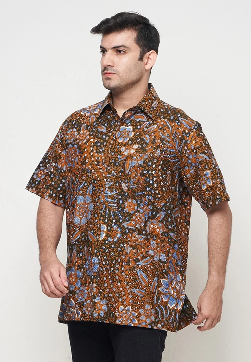 Image of ALLEIRA BATIK SHORT SLEEVE SHIRT COTTON 05808/MH
