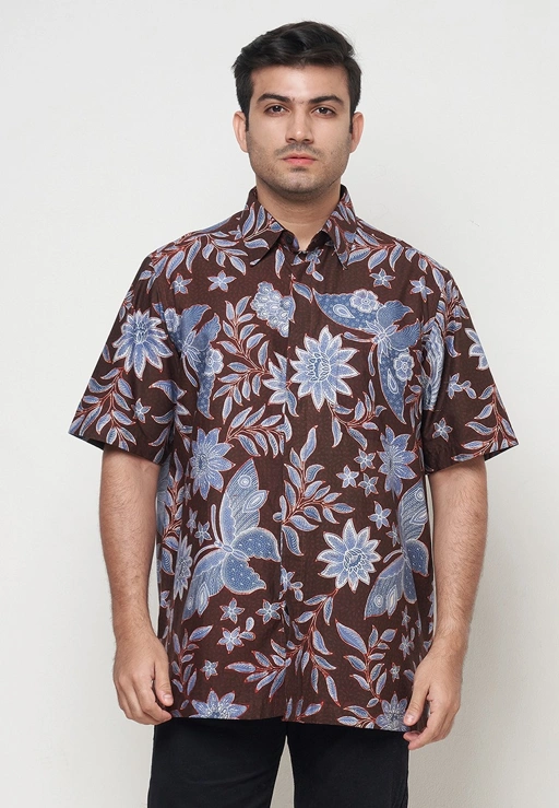 Image of ALLEIRA BATIK SHORT SLEEVE SHIRT COTTON 05744/MH