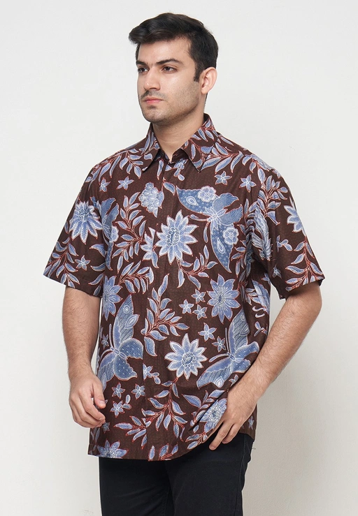 Image of ALLEIRA BATIK SHORT SLEEVE SHIRT COTTON 05744/MH