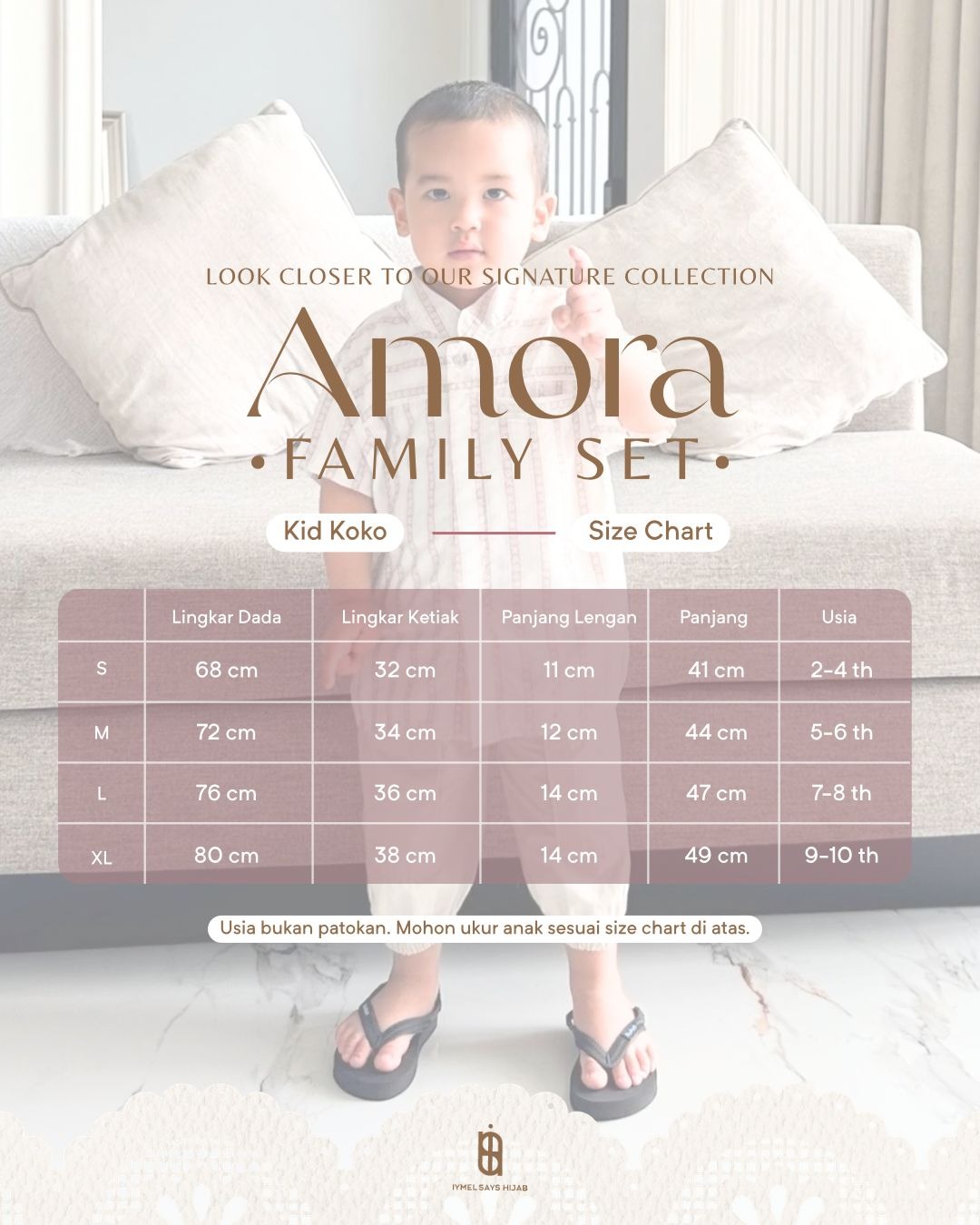 AMORA FAMILY SET - KOKO ANAK