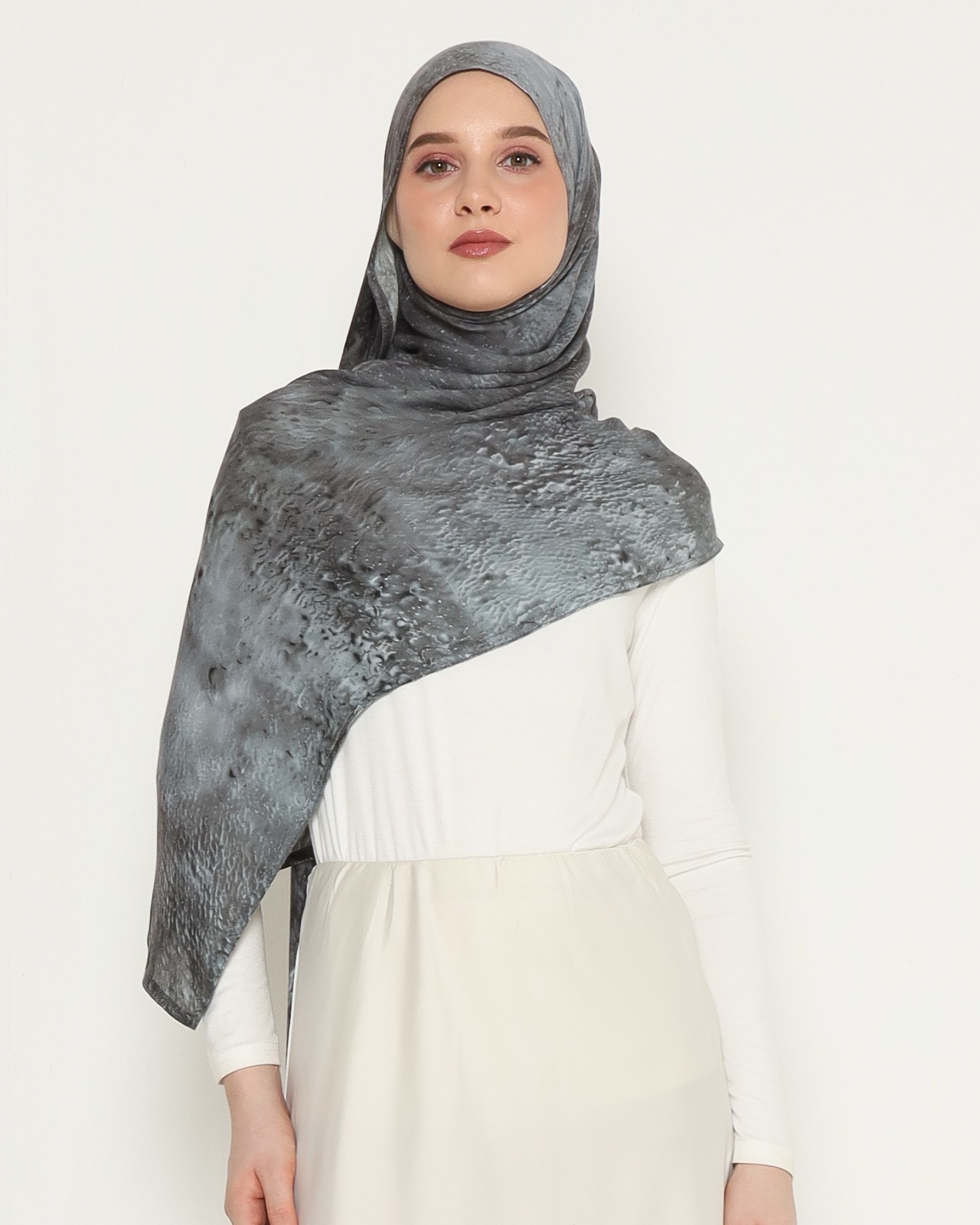 MAE PRINTED VISCOSE PASHMINA