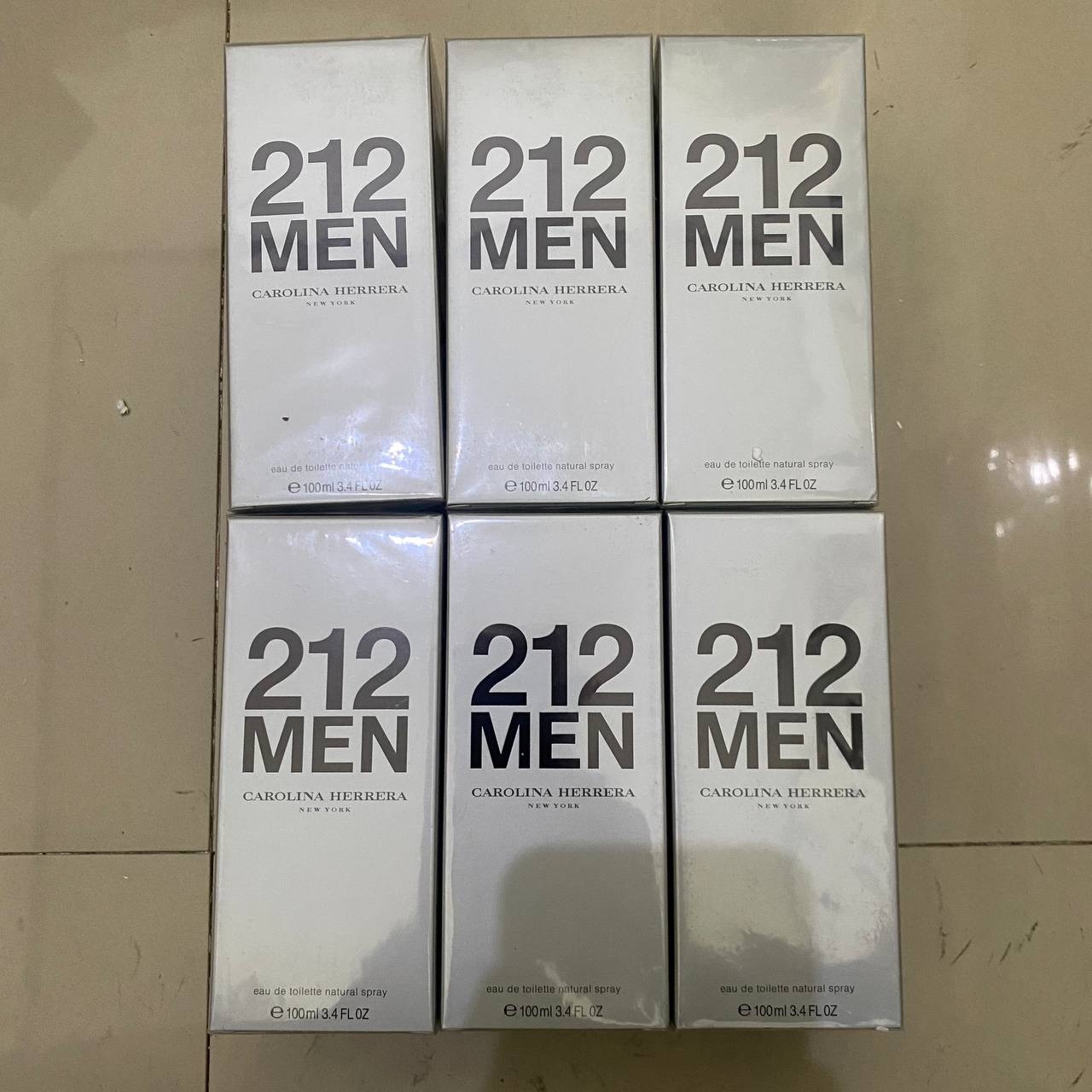 Carolina Hererra 212 Men EDT 100ml