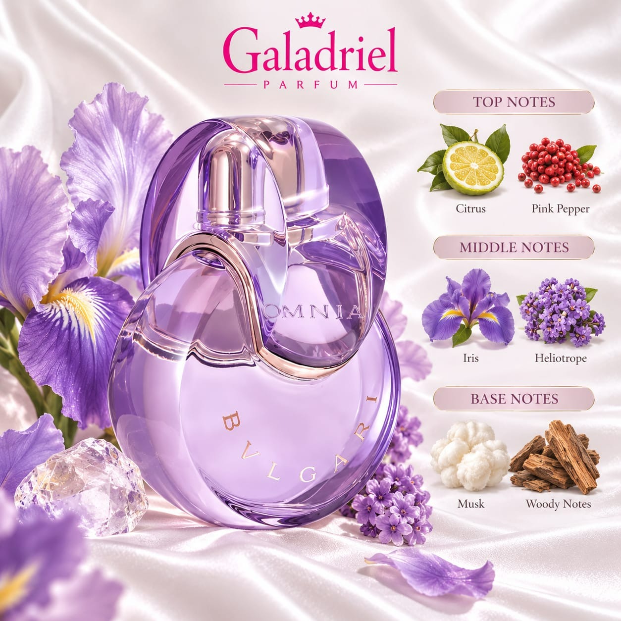 Bvlgari Omnia Amethyste EDT 100ml