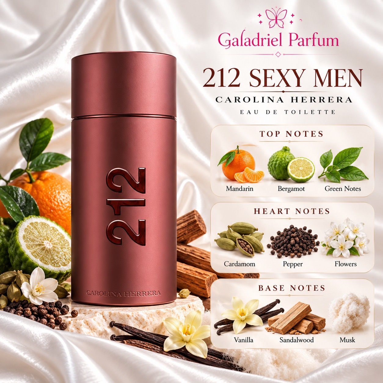 Carolina Hererra 212 Sexy Man 100ml