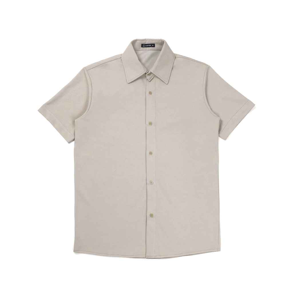 ZUITER - Aeris Shirt | Kemeja Pendek Pria Polos