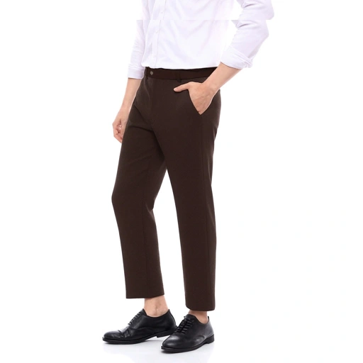 Image of Espresso Mestro Ankle Pants