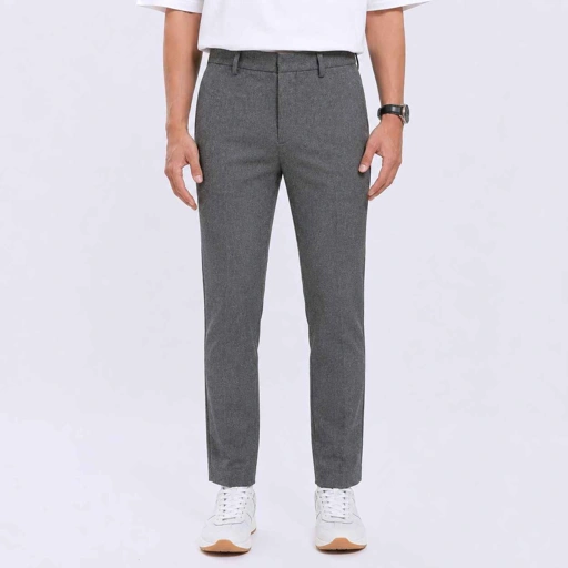 Image of Light Grey Basic Pants
