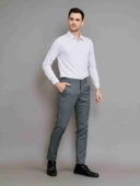 Light Grey Basic Pants