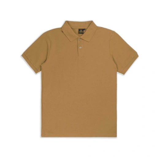 Image of Golden Tan Coze Polo Shirt