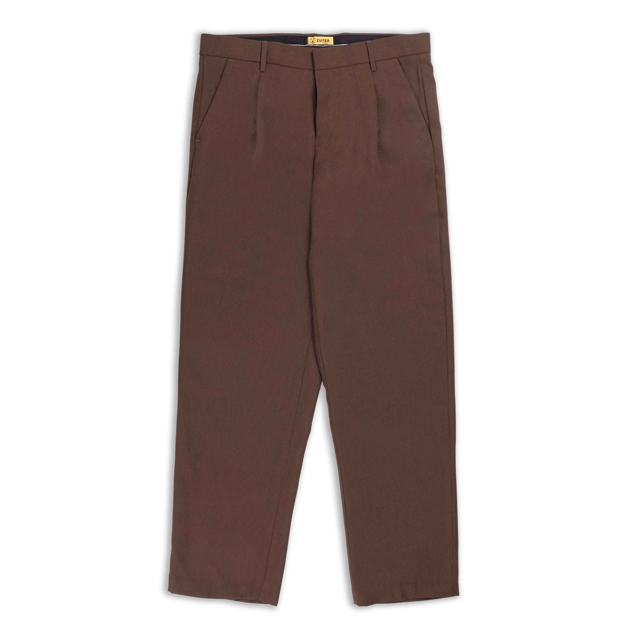 Brown Loose Pants