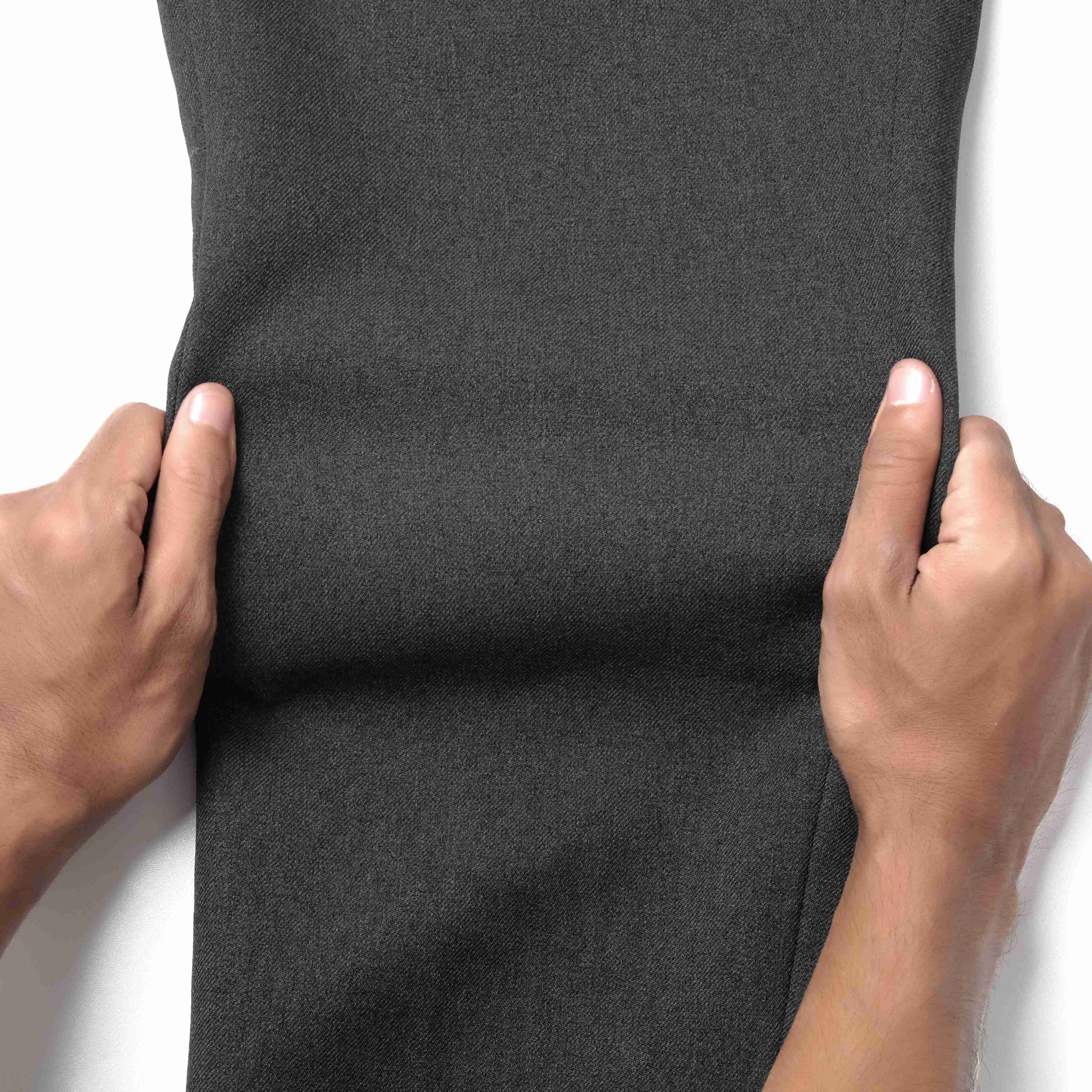 Dark Grey Basic Pants