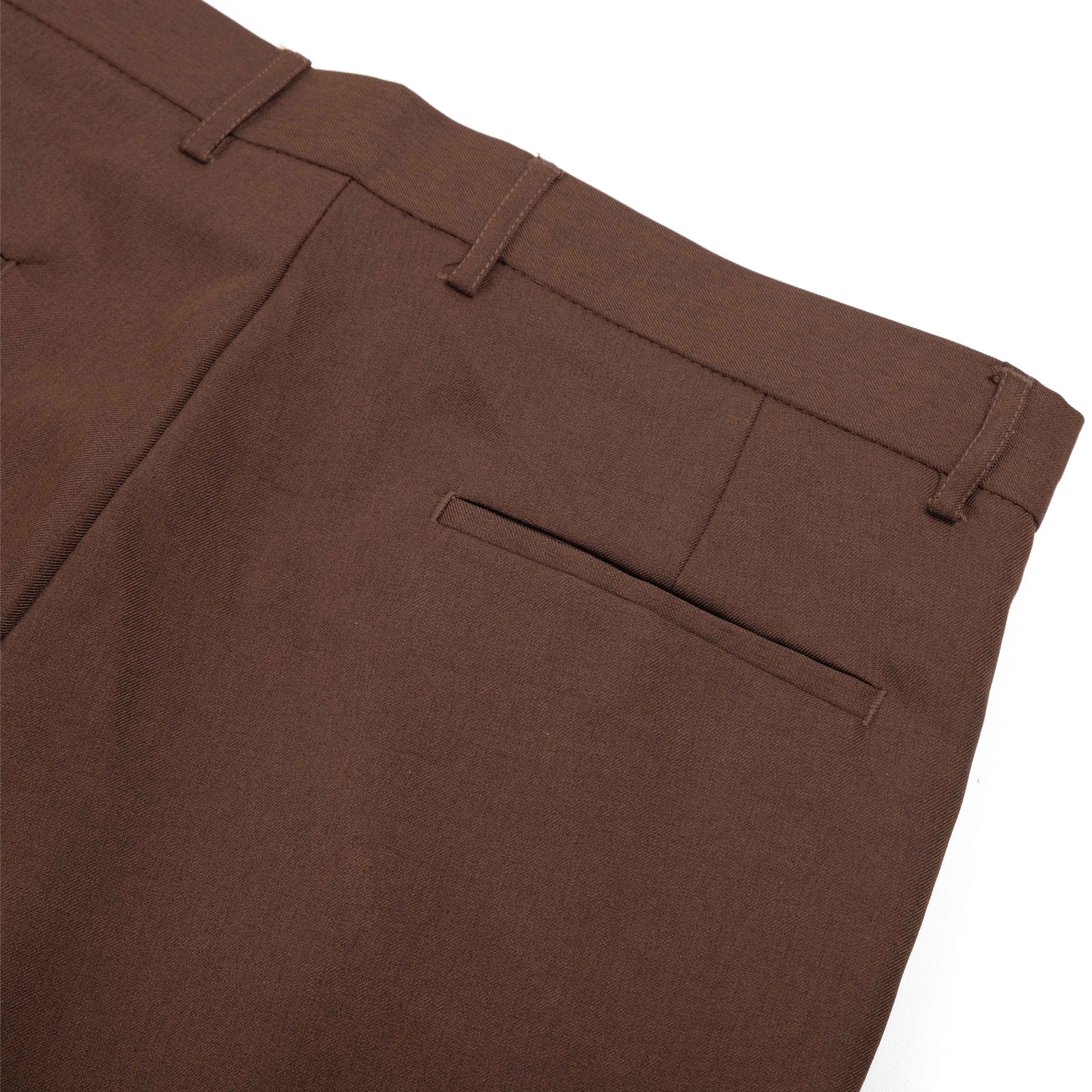 Brown Loose Pants