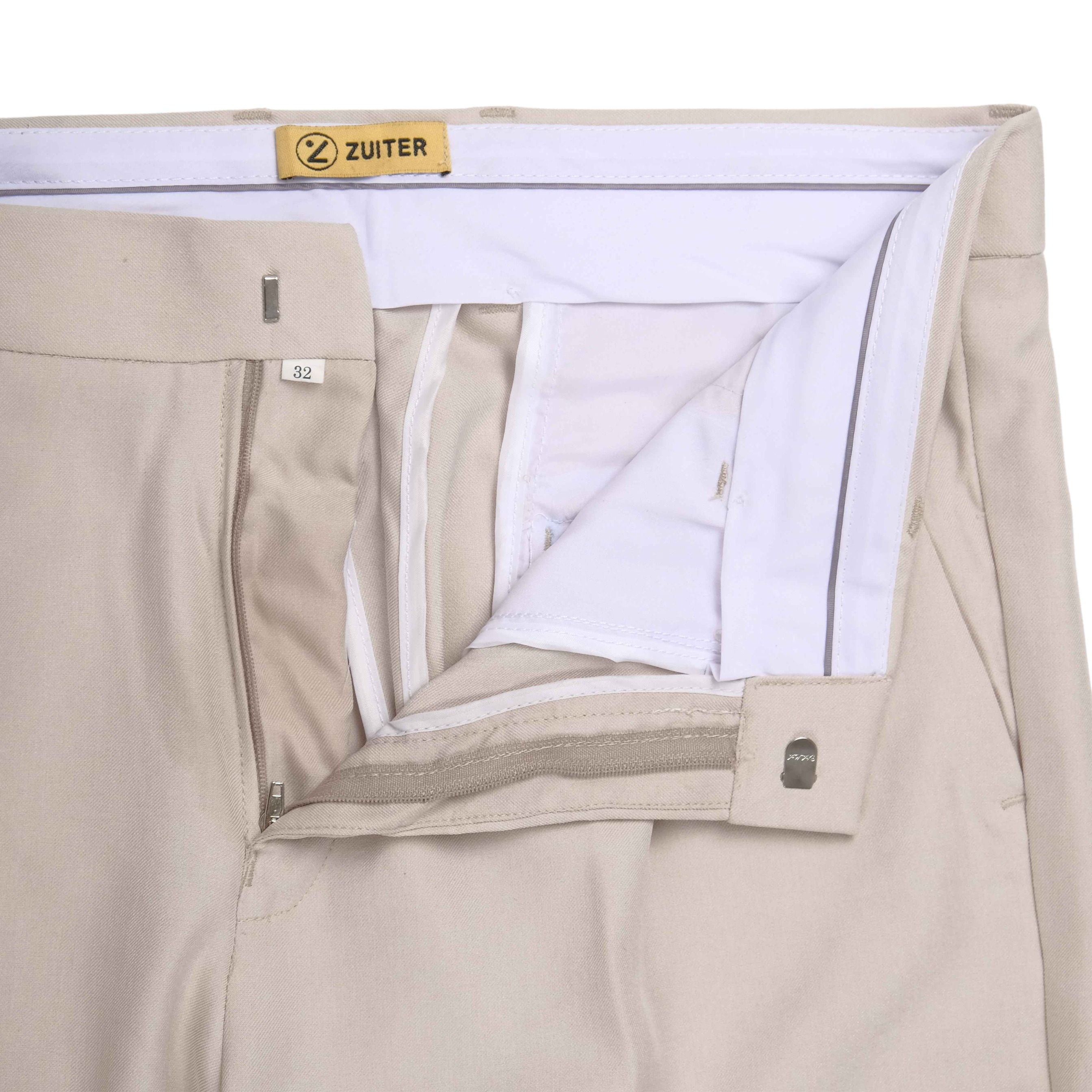 Cream Loose Pants