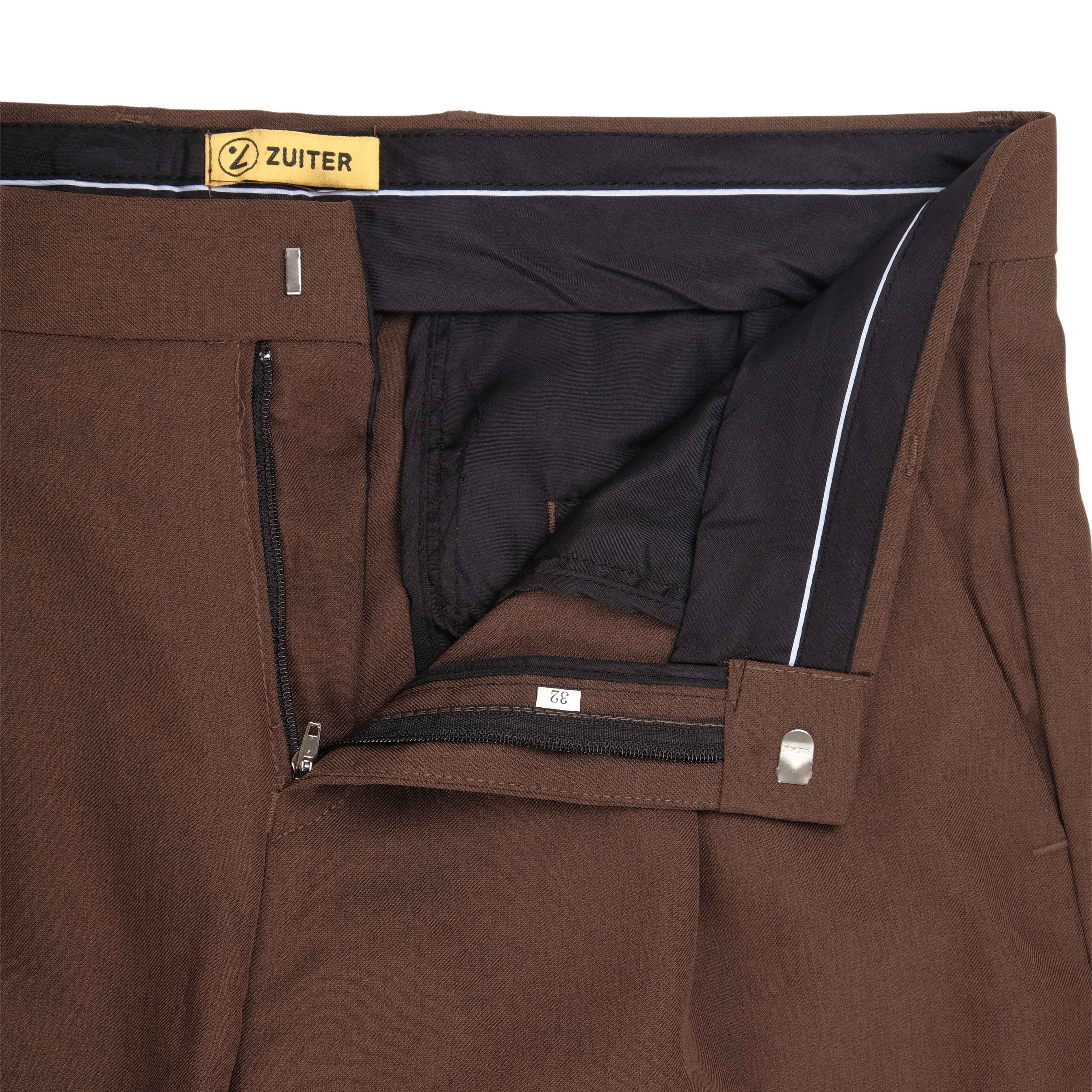 Brown Loose Pants