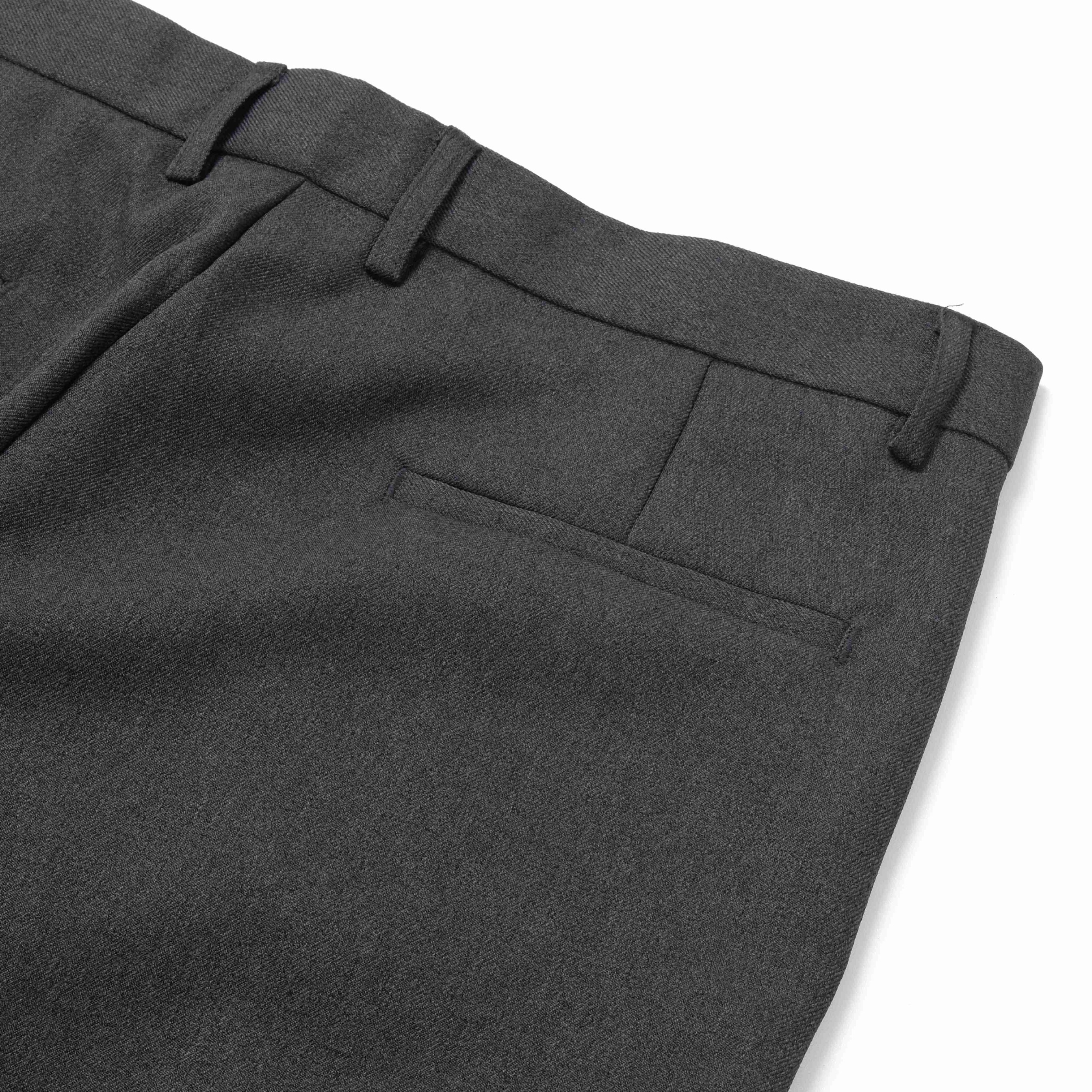 Dark Grey Basic Pants