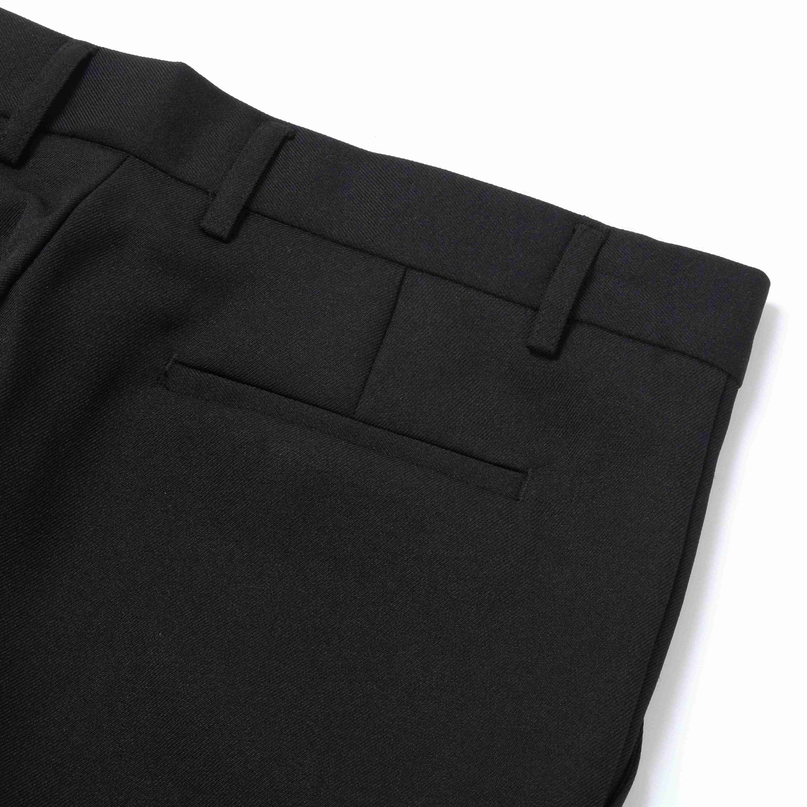 Black Basic Pants